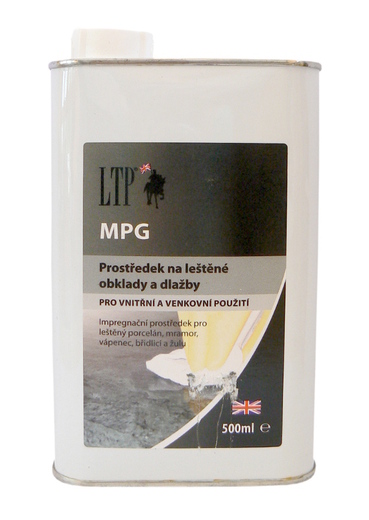 Prostředek na leštěné povrchy kamene