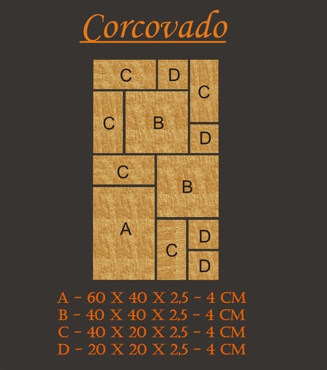 Podlahová   skladba - Corcovado